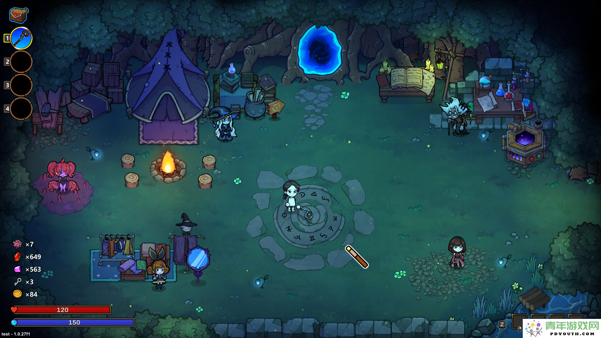 动作roguelike游戏《魔法工艺》即将在Steam于11月2日正式推出，尽享魔法编程的乐趣！
